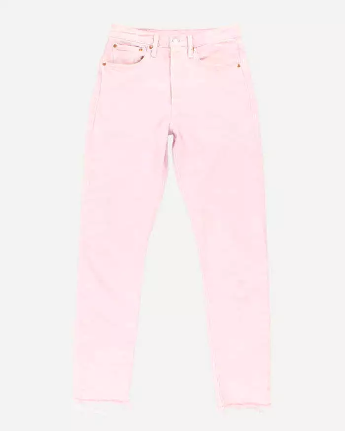 00s Levi's 501 Pink Jeans - W29 L30