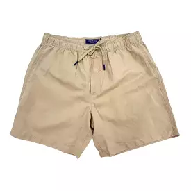 7 Inch Pull On Linen Cotton Shorts