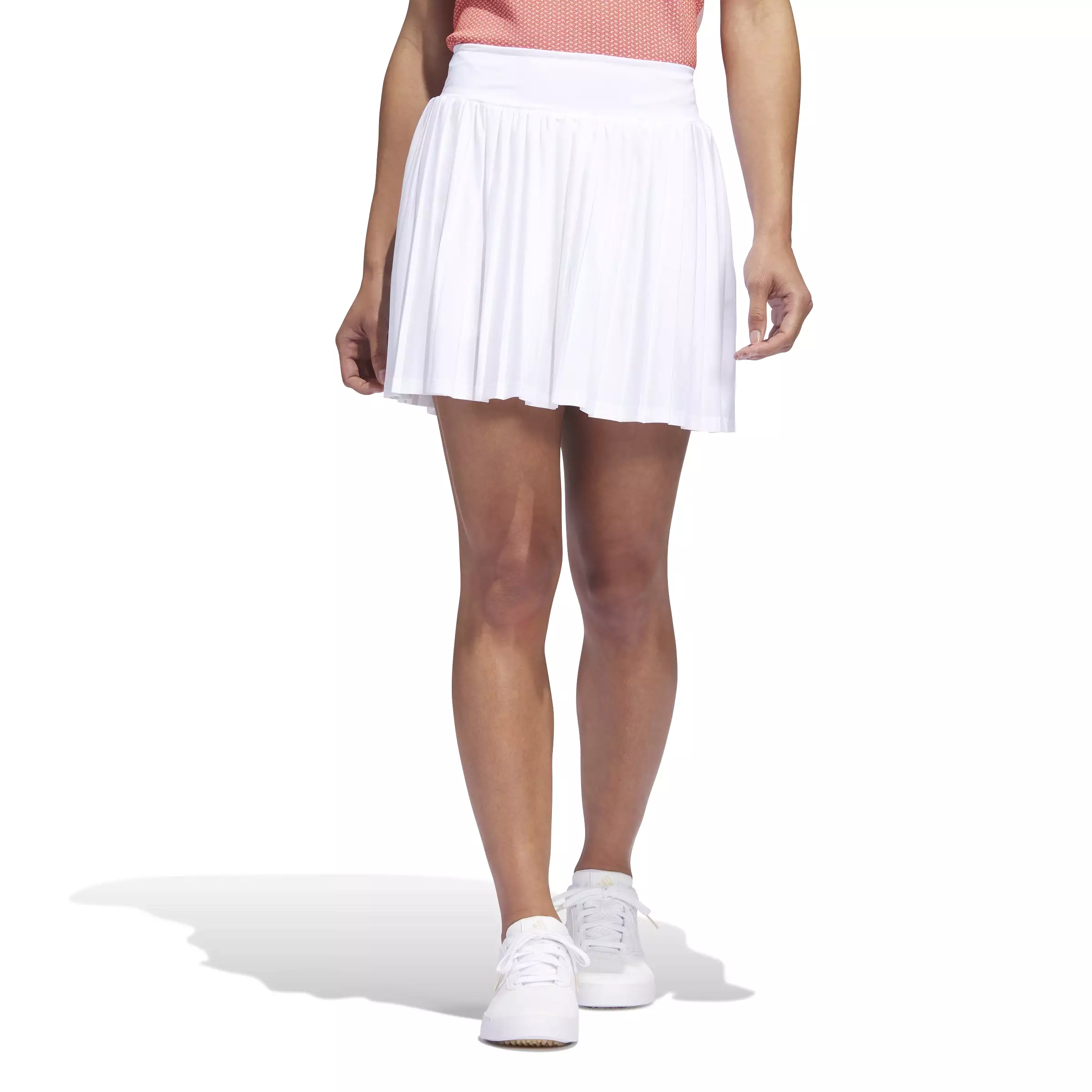 adidas Golf Women's Ultimate365 Tour Pleated 15 inch Skort - White