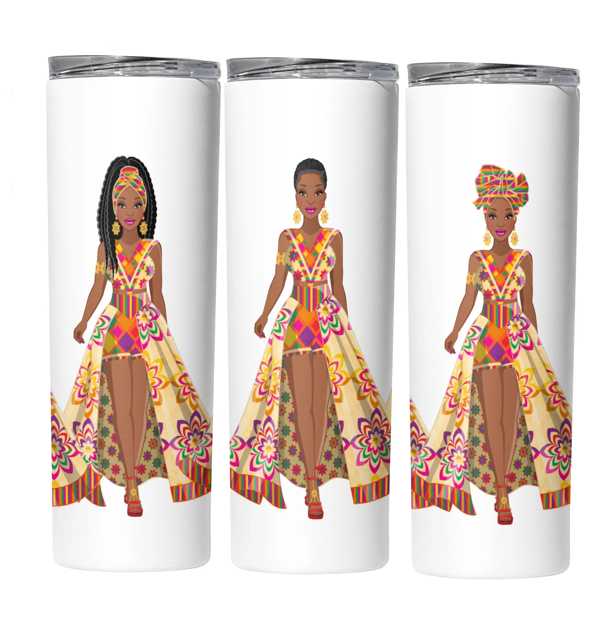 African Queens 20oz Tumblers