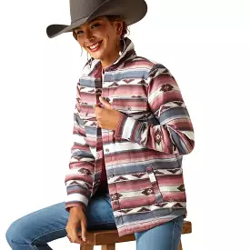 'Ariat' Women's Shacket Shirt Jacket - Serape