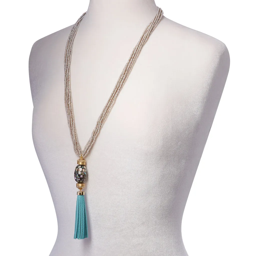 Baja Teal Tassel