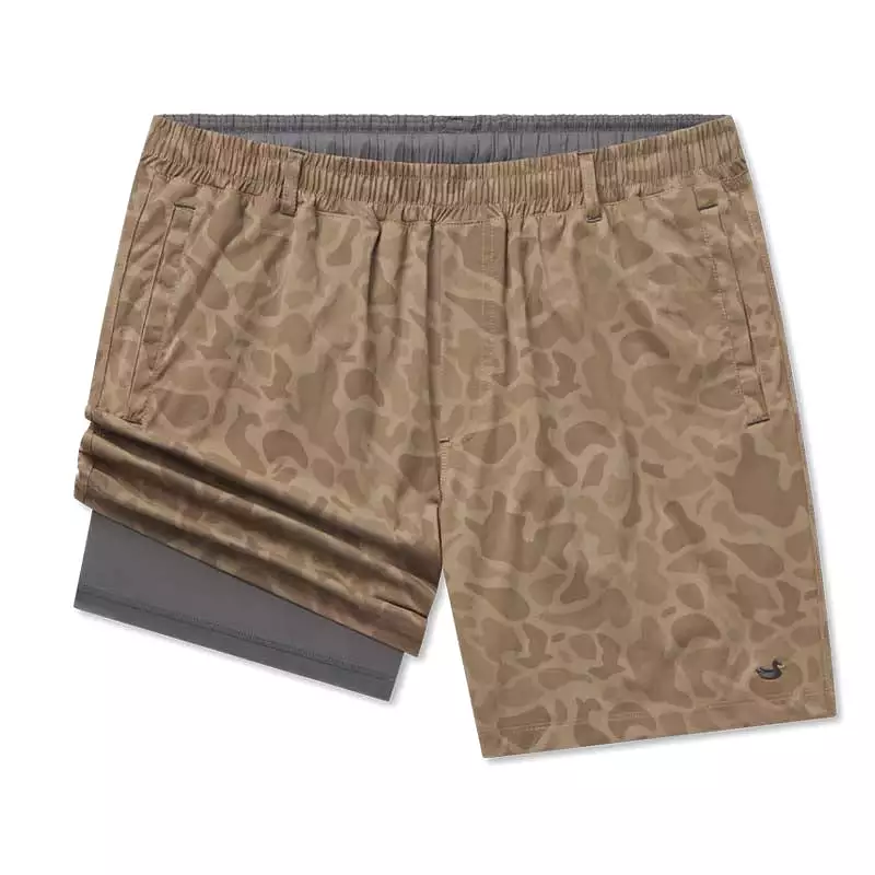 Billfish Camo 6 Inch Shorts