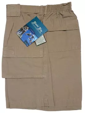 Bimini Bay Outback Men's Cotton Shorts Khaki 31201