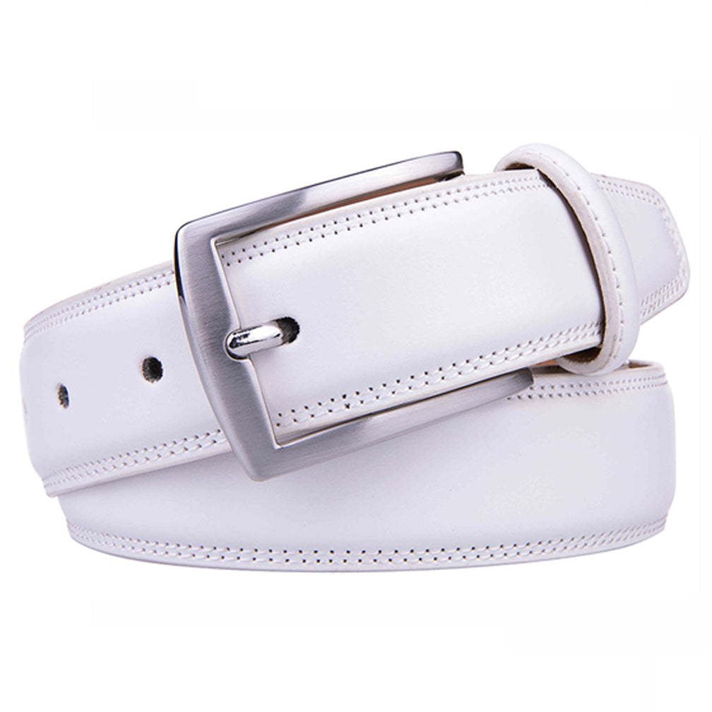 Braveman Men's Classic Genuine Leather Dress Belt