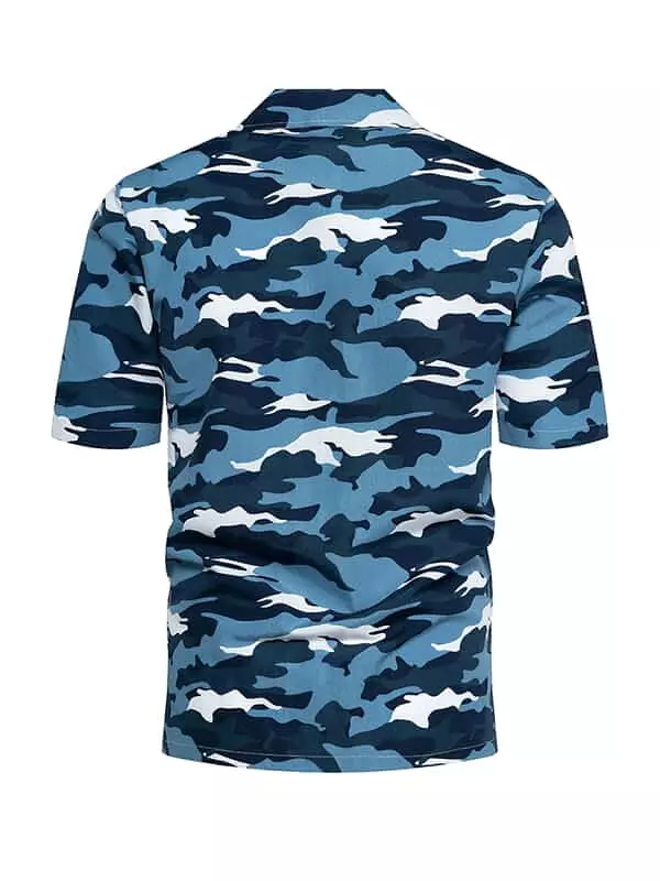 Camouflage Short Sleeve Shirt