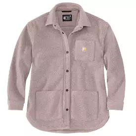 'Carhartt' Women's Brushed Fleece Shirt-Jac - Mink