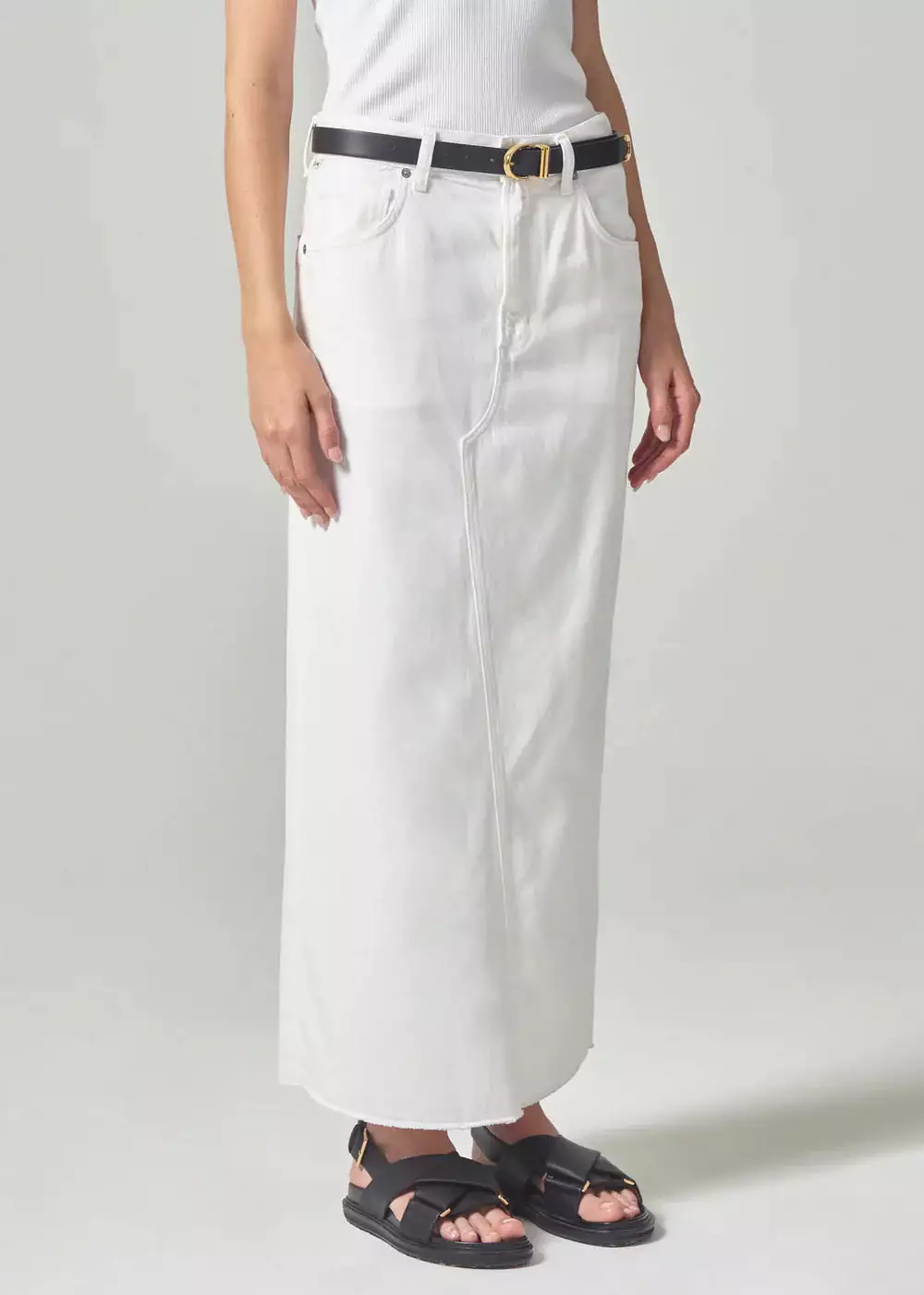 Citizens of Humanity - Circolo Reworked Maxi Skirt - Cannoli