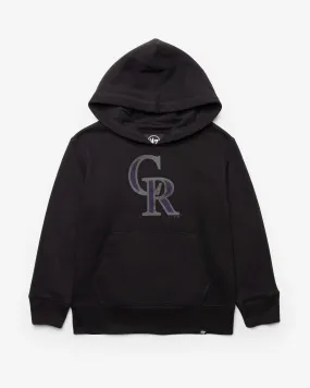 COLORADO ROCKIES DISTRESSED IMPRINT '47 HEADLINE HOOD KIDS