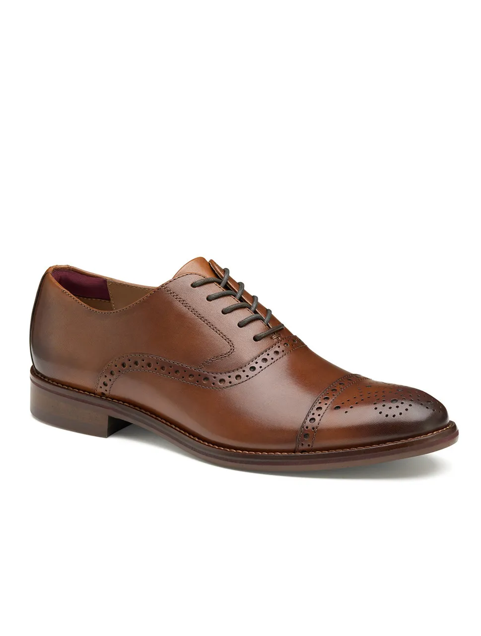 Conard 2.0 Tan Cap Toe Shoe | Johnston & Murphy