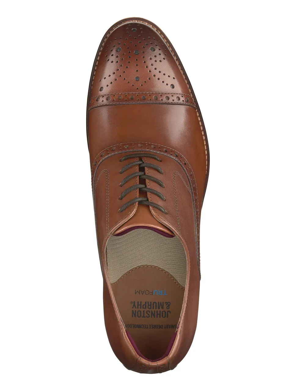 Conard 2.0 Tan Cap Toe Shoe | Johnston & Murphy