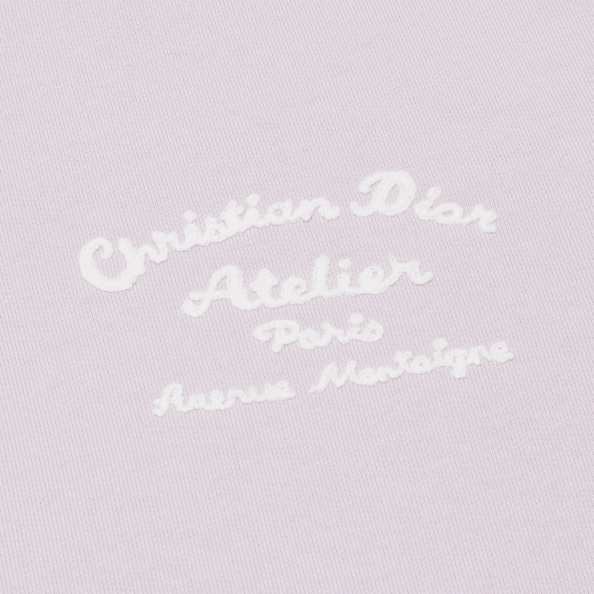 Dior 'Christian Dior Atelier' Mauve Hoodie