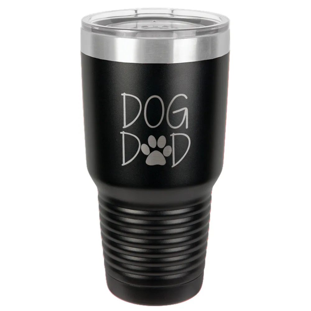 Dog Dad Stainless Steel Tumbler