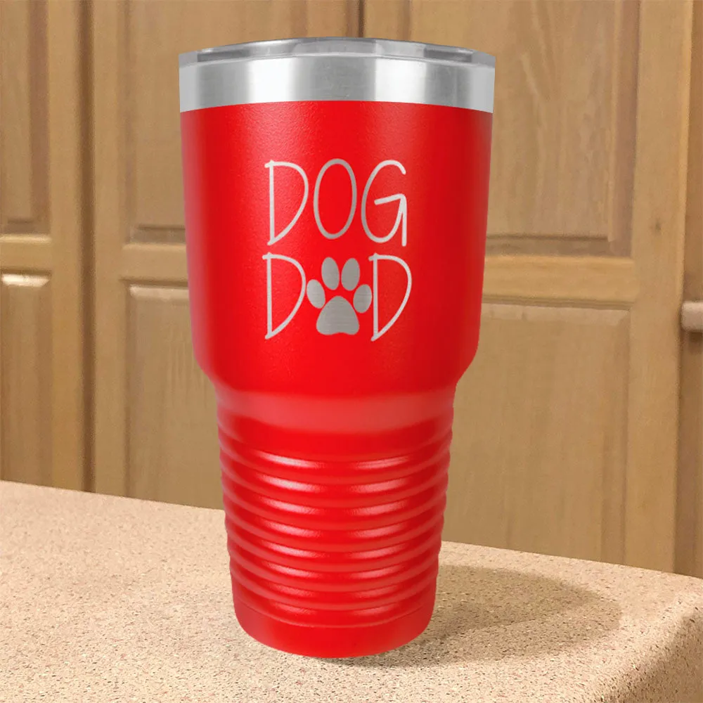 Dog Dad Stainless Steel Tumbler