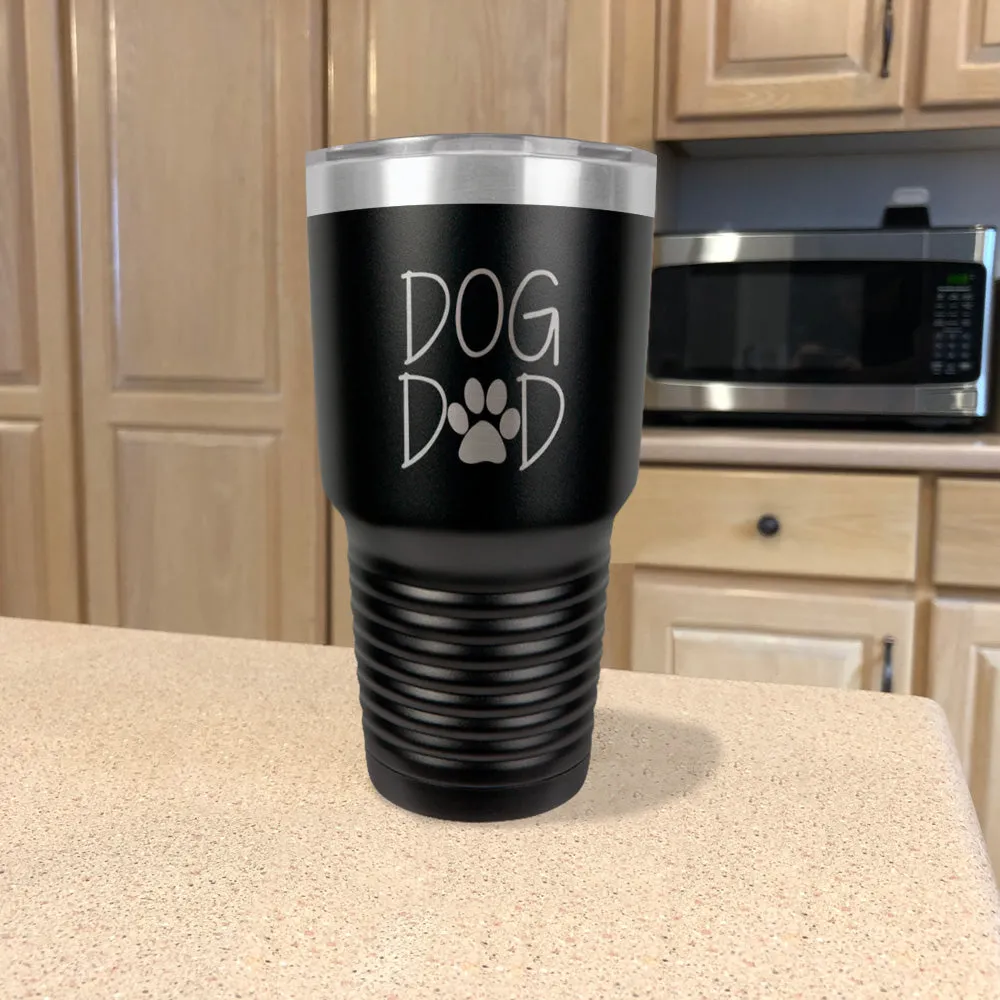 Dog Dad Stainless Steel Tumbler