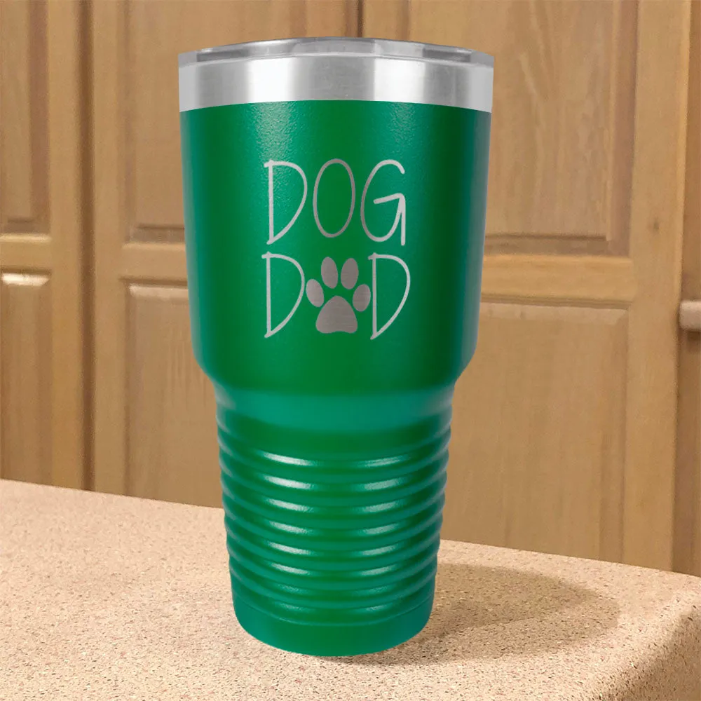 Dog Dad Stainless Steel Tumbler