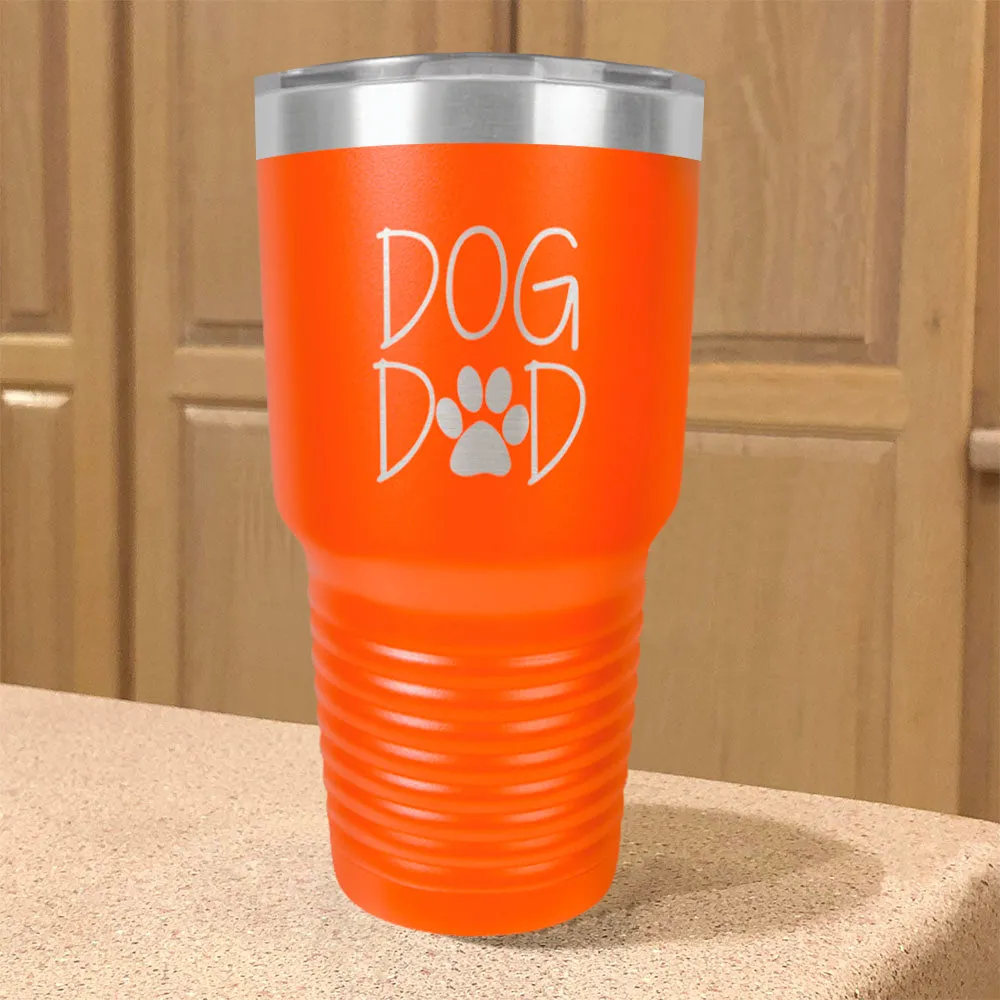 Dog Dad Stainless Steel Tumbler