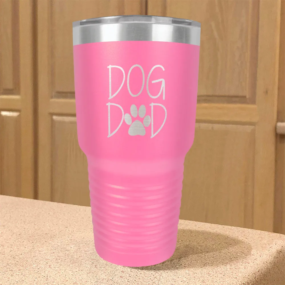 Dog Dad Stainless Steel Tumbler