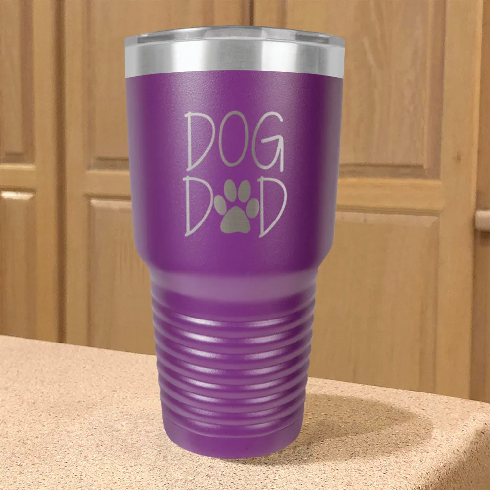 Dog Dad Stainless Steel Tumbler