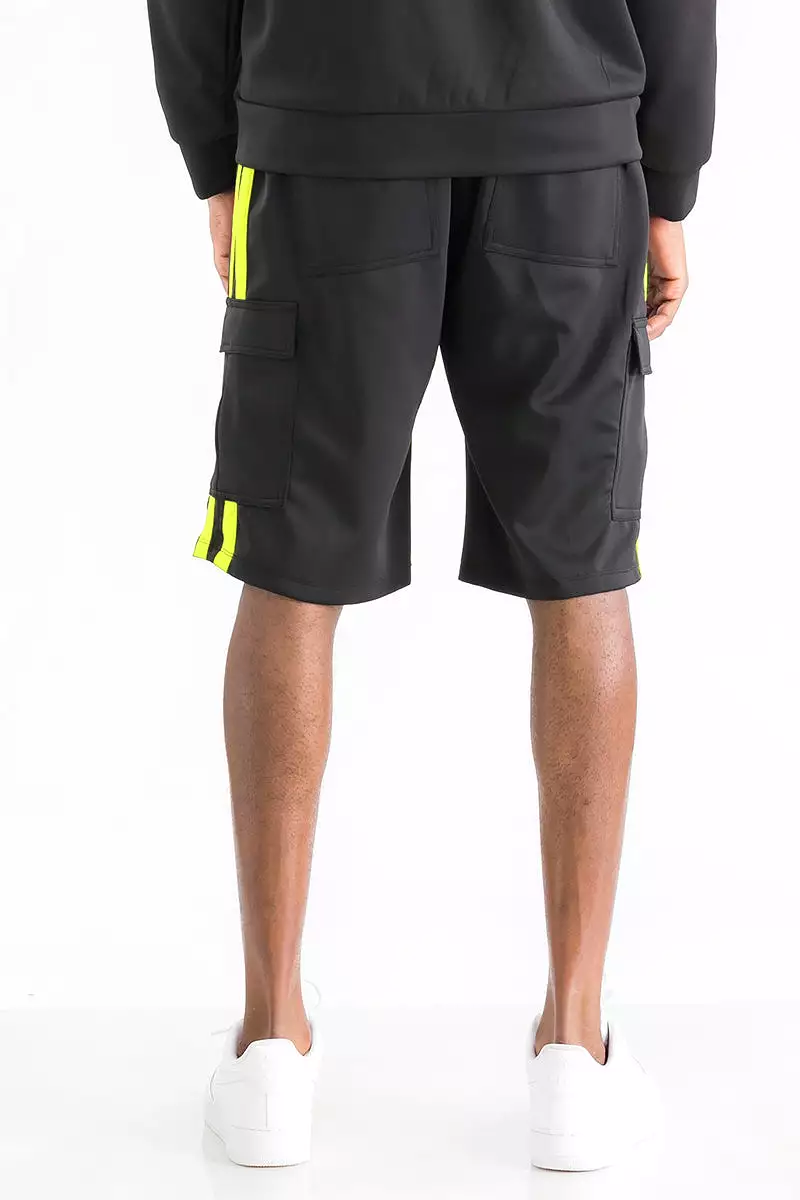 Dual Stripe Cargo Short