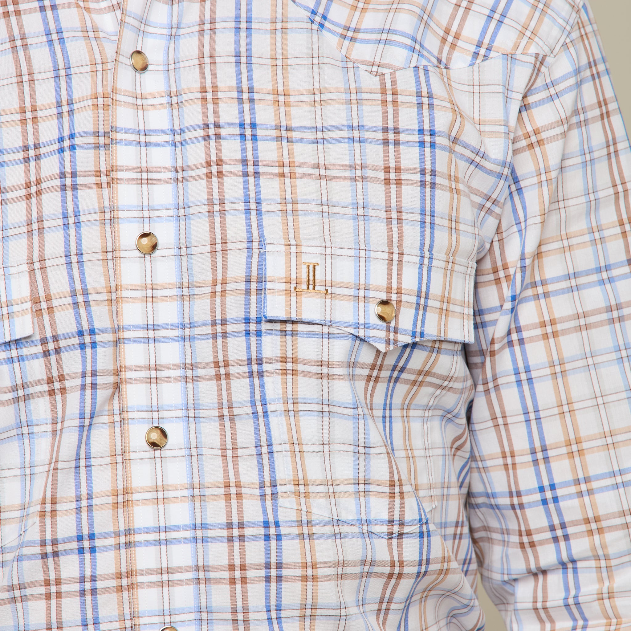 El Paso Plaids :: Brown Blue