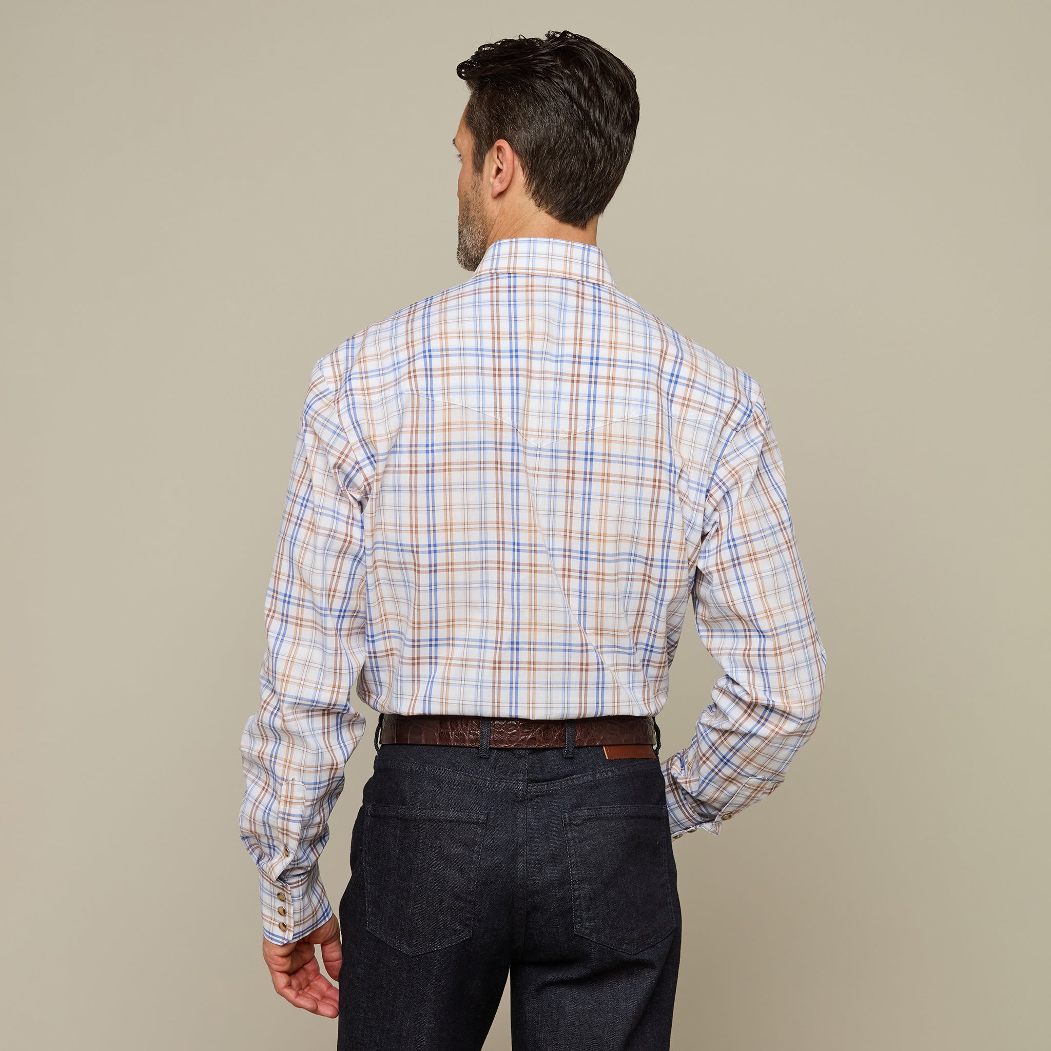 El Paso Plaids :: Brown Blue