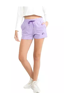 ELLE Active Classic Logo High Waist Sweat Shorts