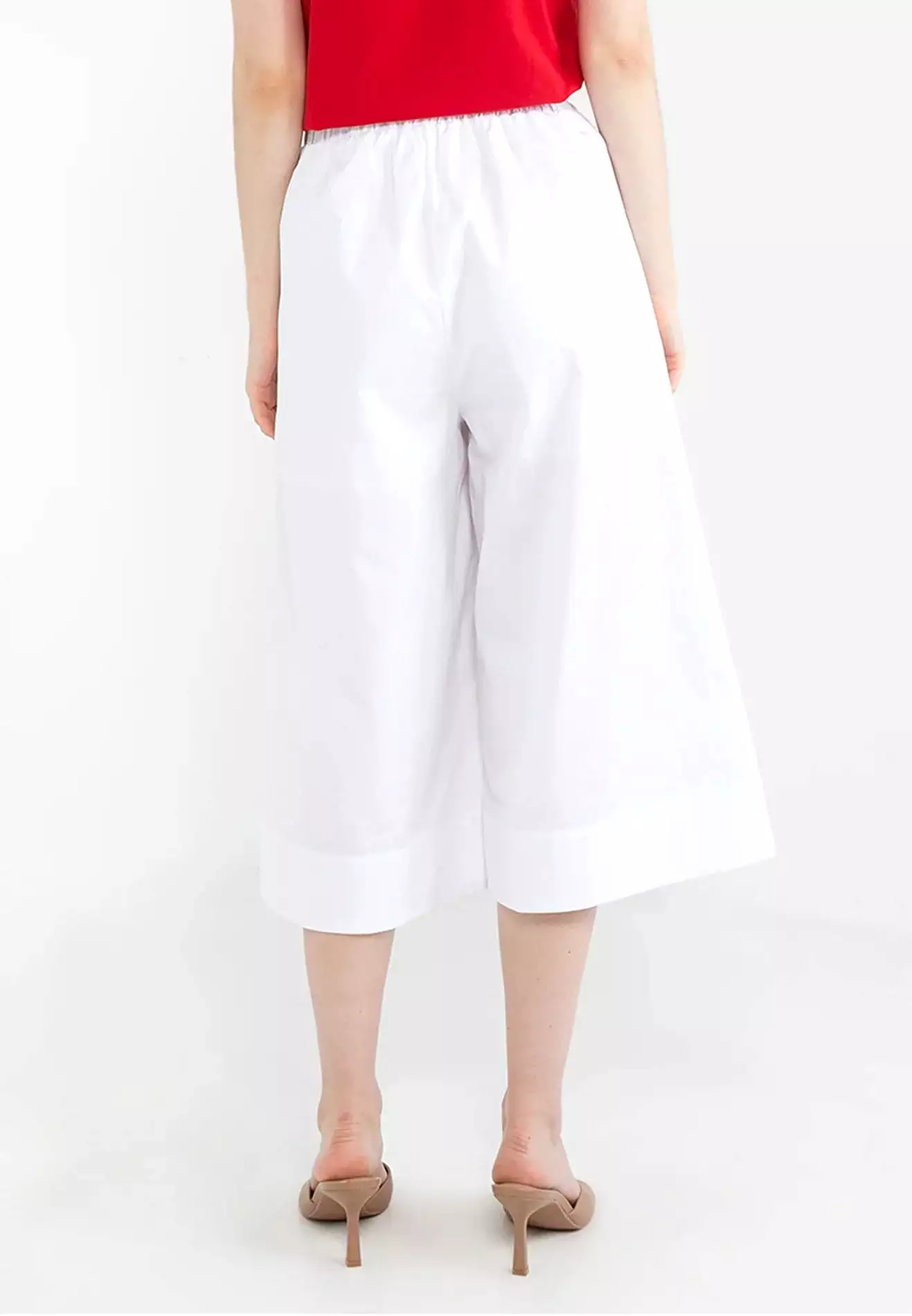 ELLE Apparel High Waisted Stretchable Culottes