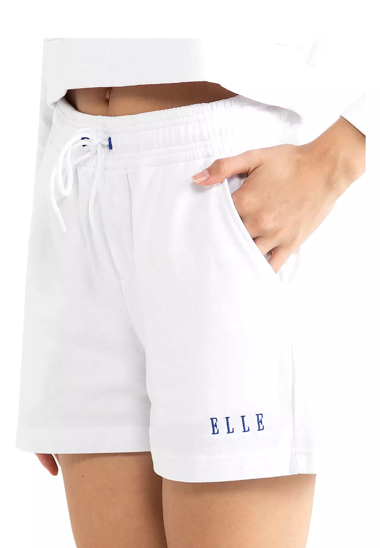 ELLE Leisure Logo Drawstring Shorts