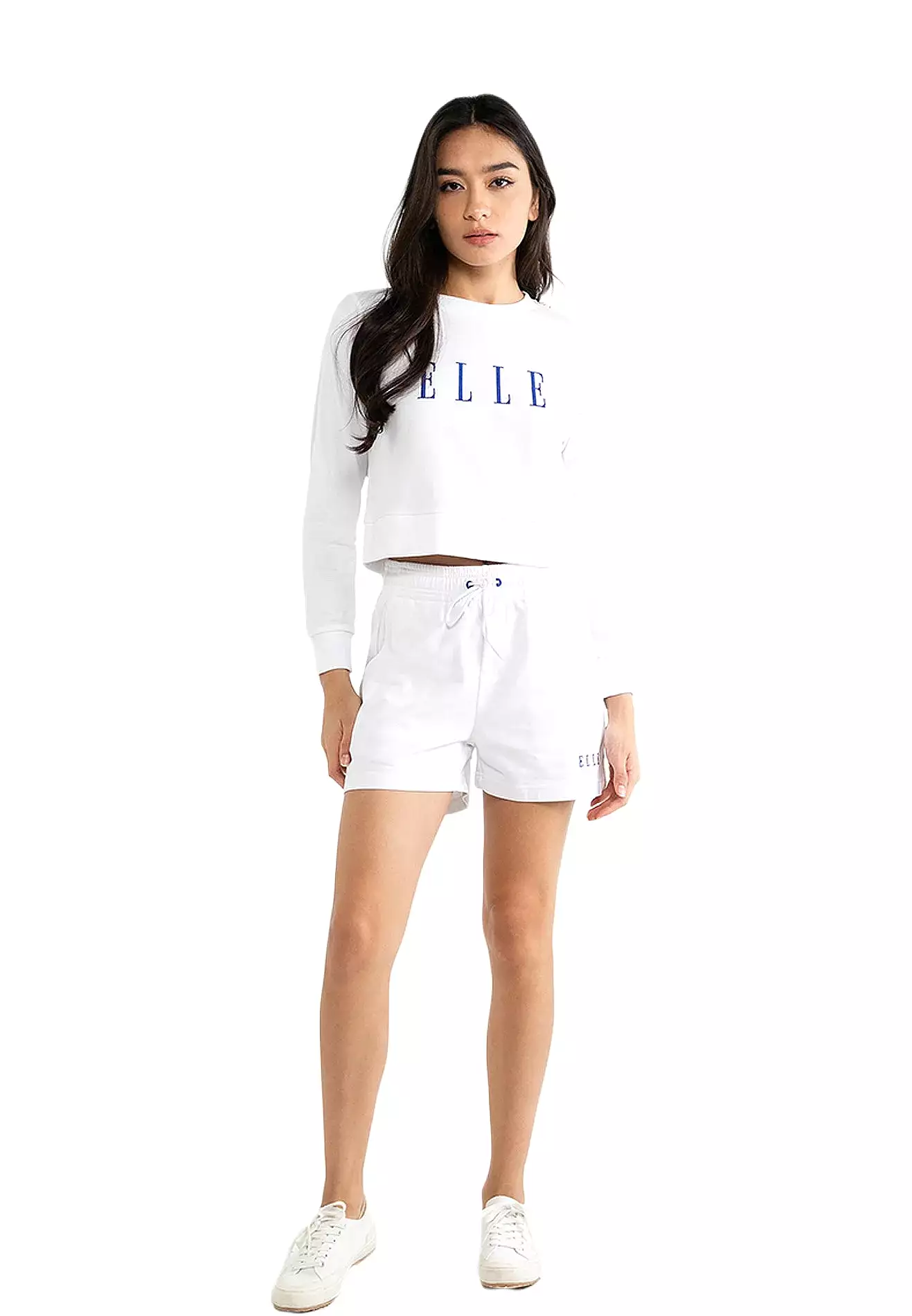 ELLE Leisure Logo Drawstring Shorts