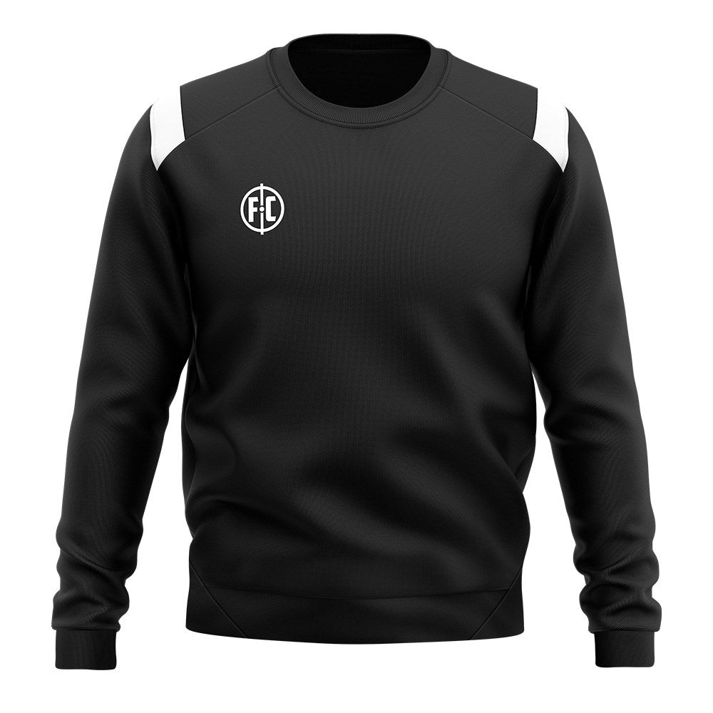 FC Contrast Sweatshirt - Black/White