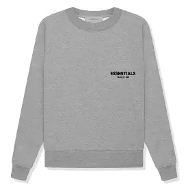 Fear of God Essentials Dark Oatmeal Crewneck (SS22)