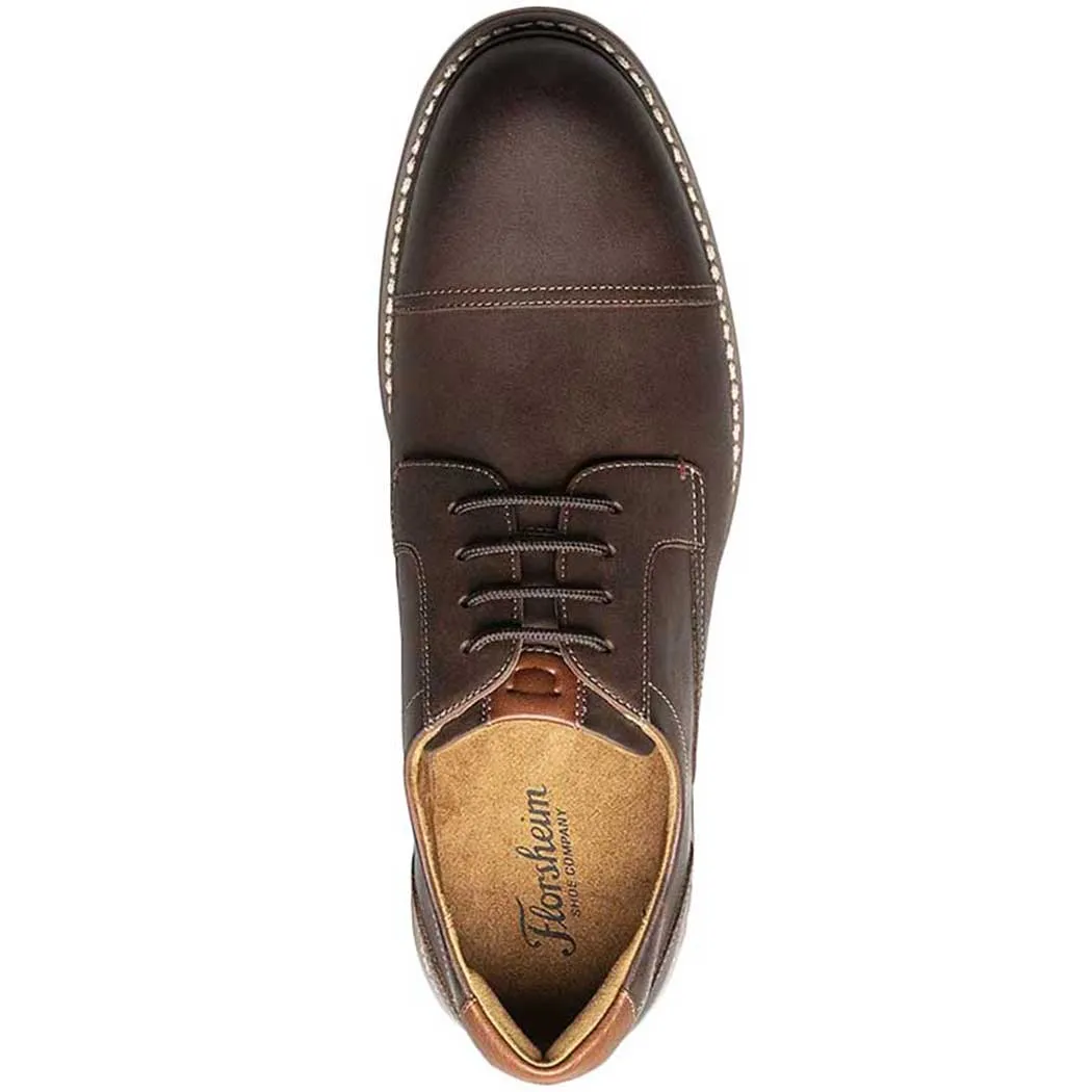 Florsheim Norwalk Cap Toe Oxford Brown Crazy Horse (Men's)