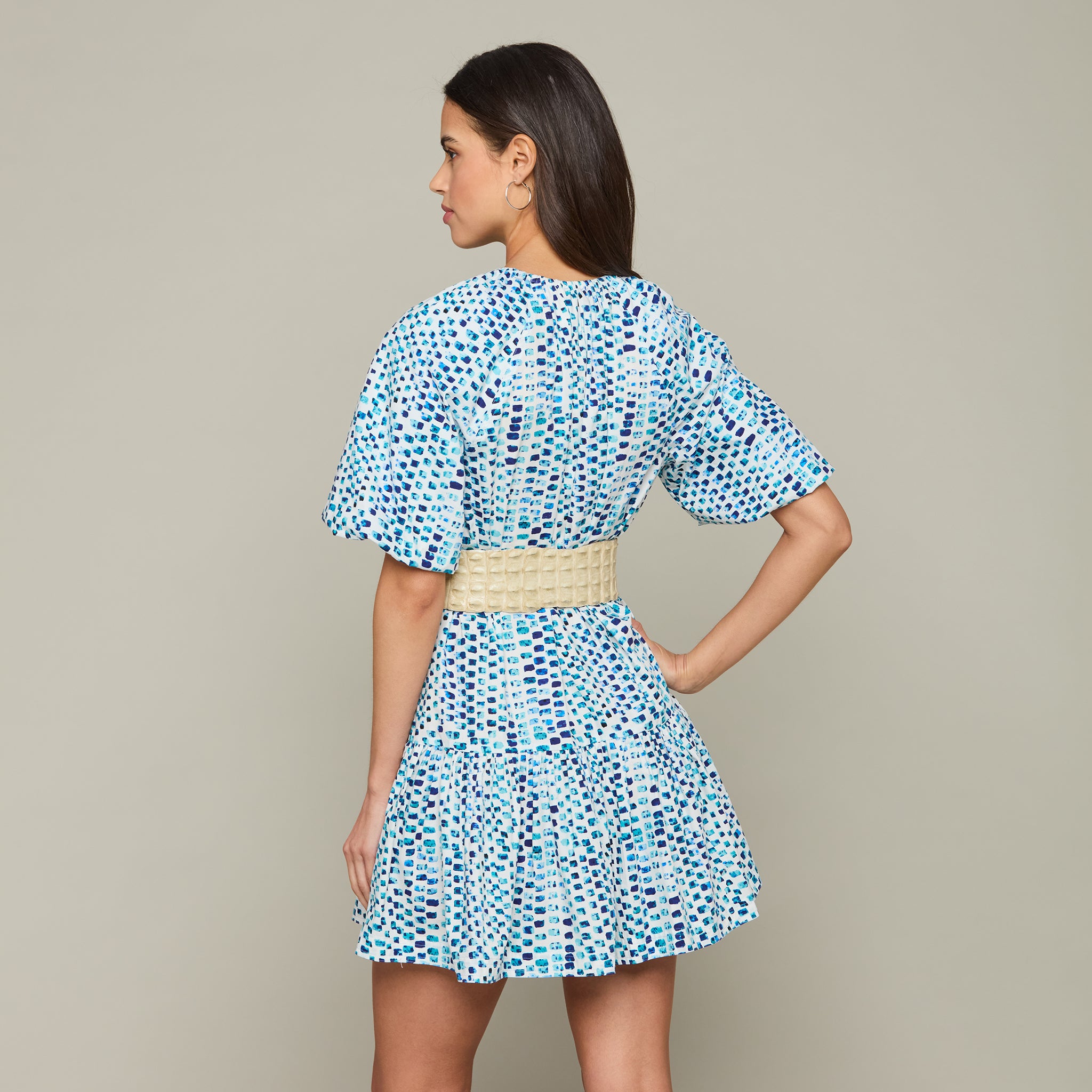 Groves Dress :: Multi Blue