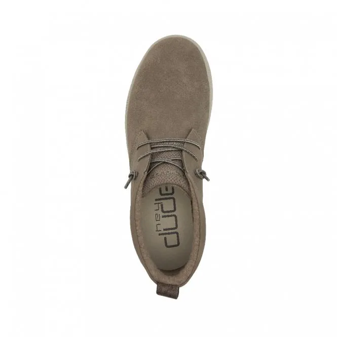 Hey Dude Mens Jo Slip On Boots- Nut