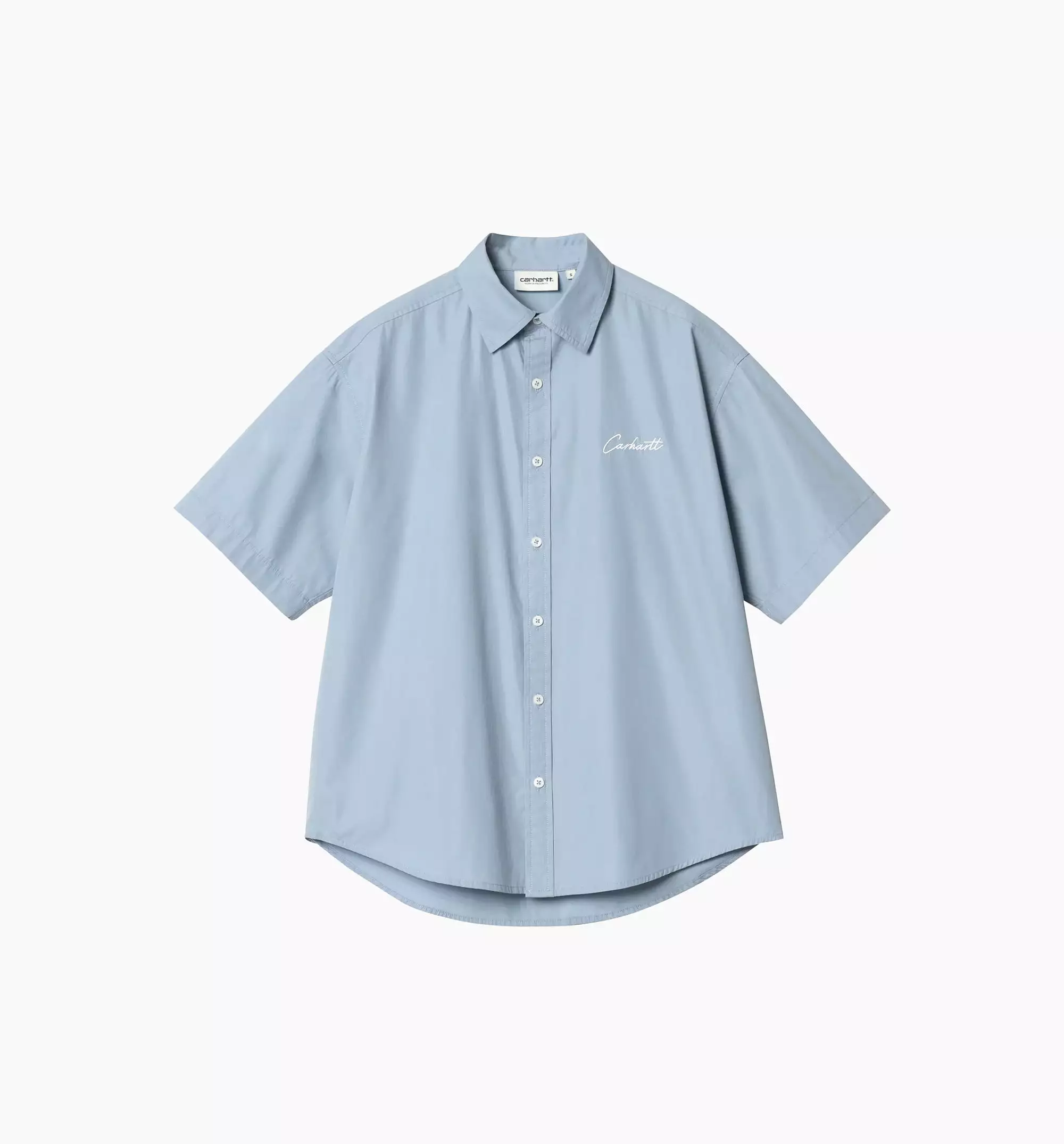 Jaxon Button Up Womens Shirt - Frosted Blue