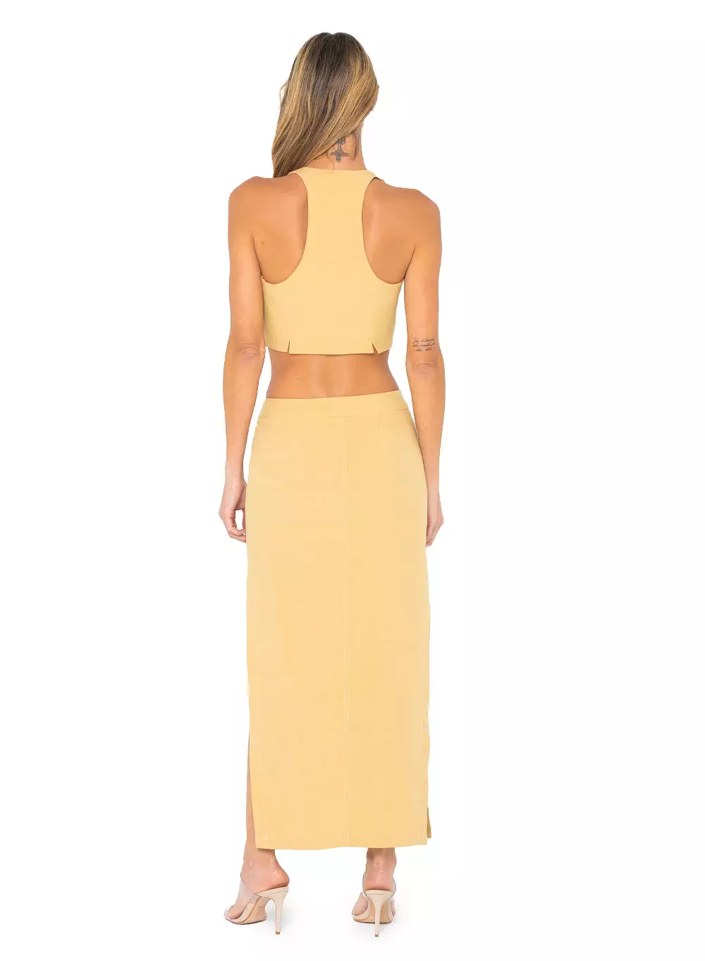 Just Bee Queen - Camp Maxi Skirt - Camel