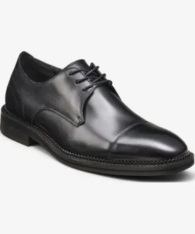 Karl Lagerfeld Paris Men's Leather Cap Toe Derby Lace-Up Shoe