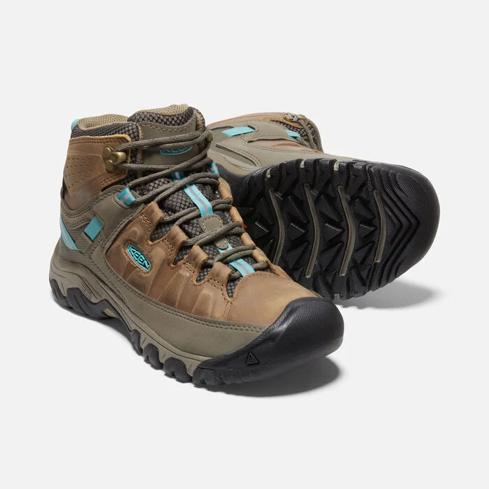 Keen Womens Targhee III Waterproof Hiking Boots- Toasted Coconut/Porcelain