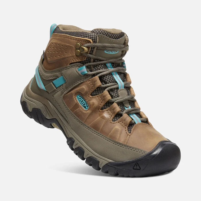 Keen Womens Targhee III Waterproof Hiking Boots- Toasted Coconut/Porcelain