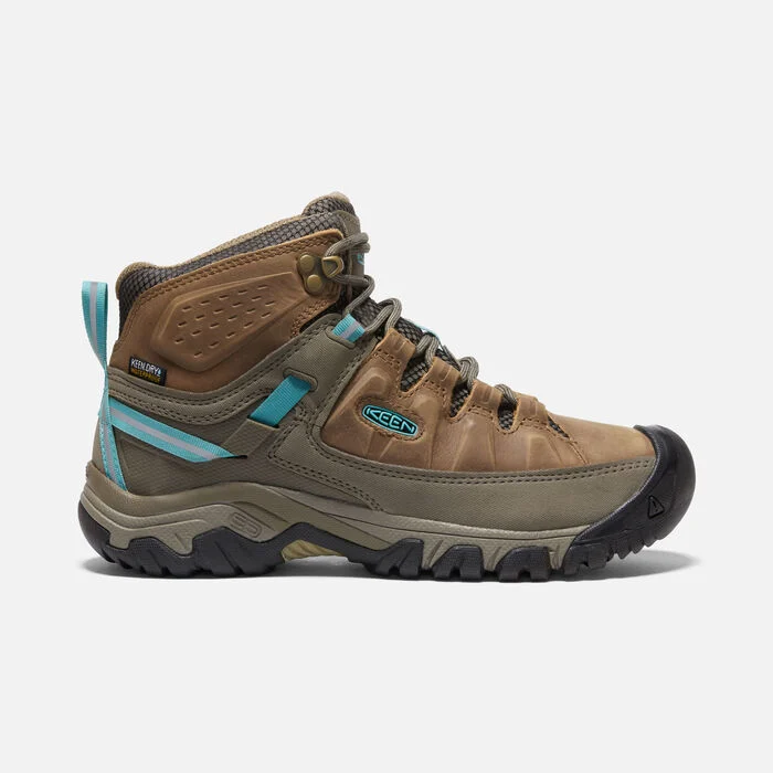 Keen Womens Targhee III Waterproof Hiking Boots- Toasted Coconut/Porcelain