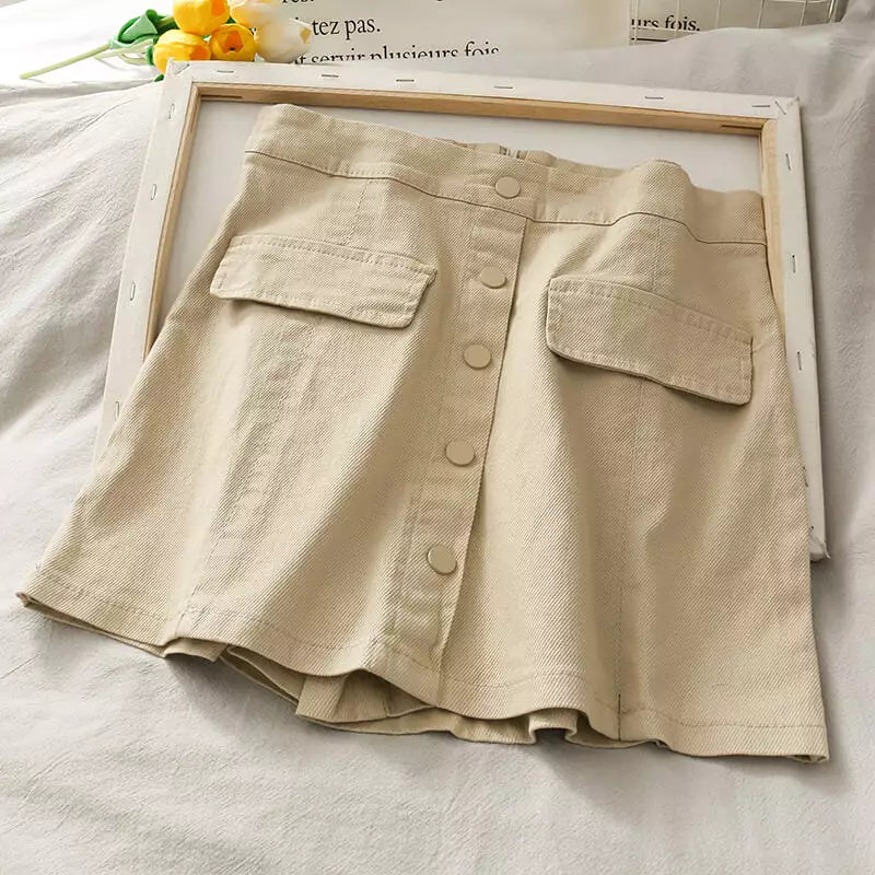 KOREAN FASHION HIGH WAIST DENIM SHORTS BY69310