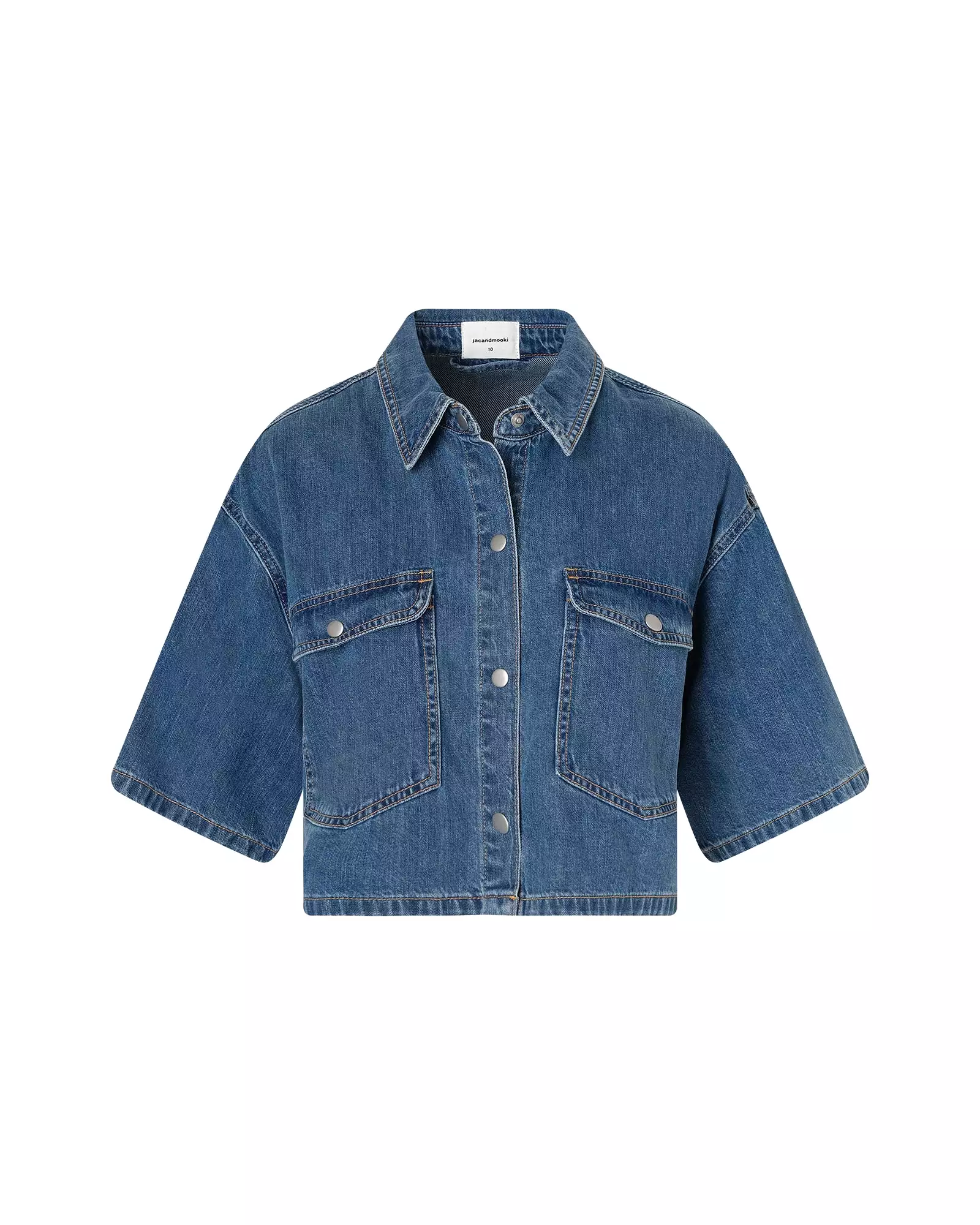 LOLA SHIRT - MID INDIGO