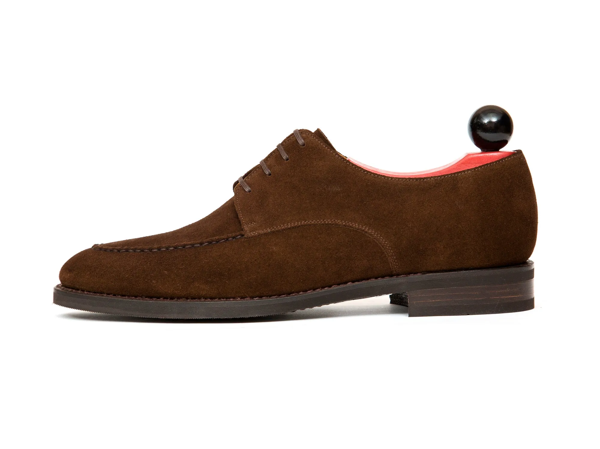 Lynwood - MTO - Dark Brown Suede - TMG Last - City Rubber Sole