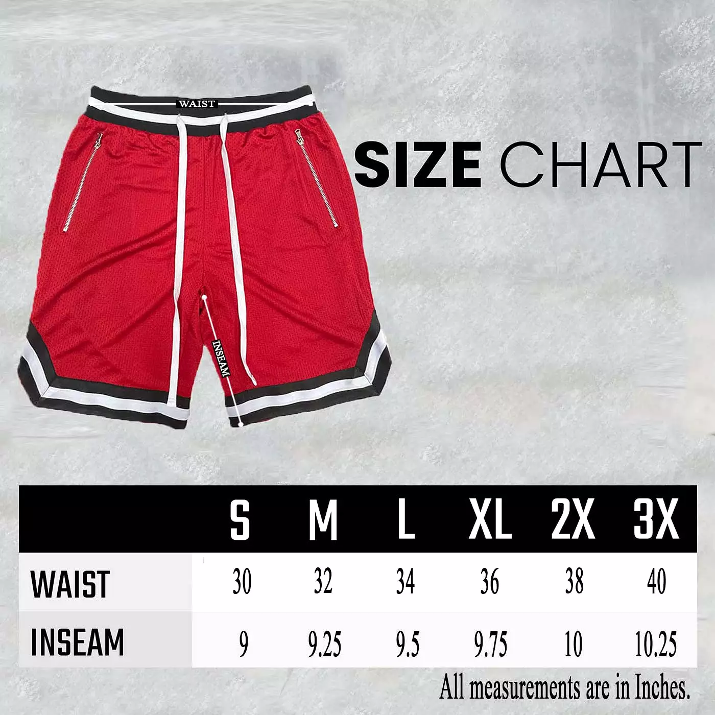 Mens Mesh Lined Basketball Shorts