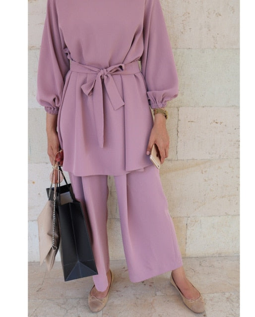 [Muslim] Two Piece Set Women dress