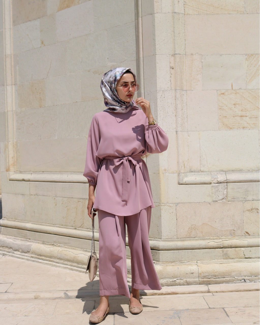 [Muslim] Two Piece Set Women dress