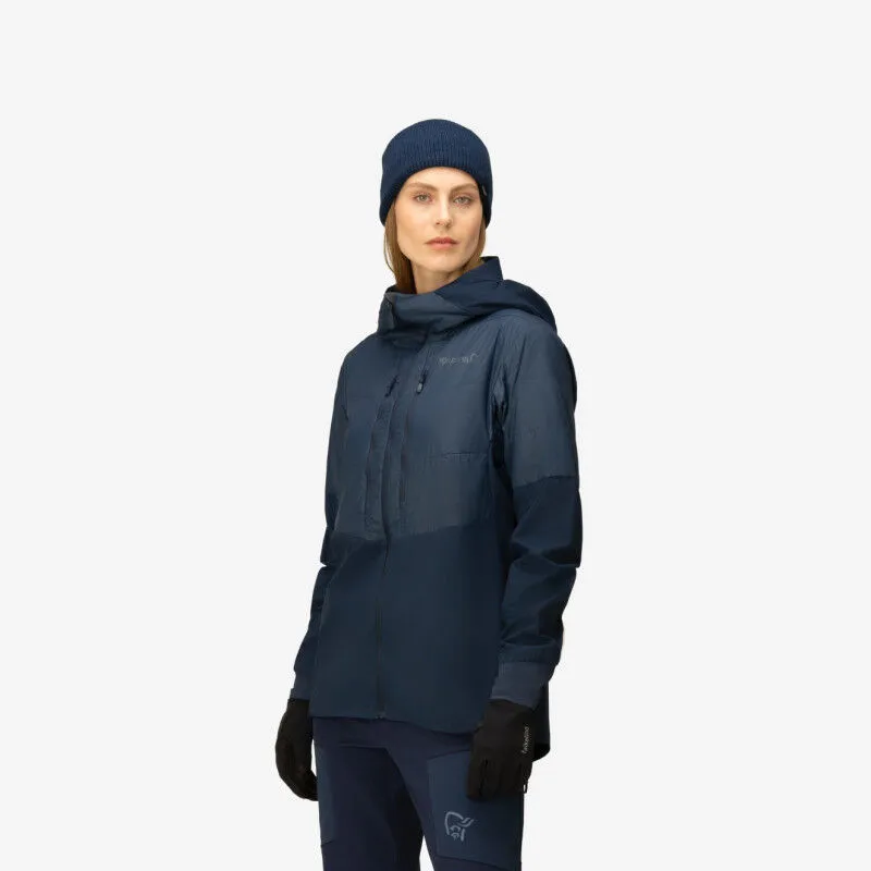 Norrona  Lyngen Aero80 Insulated Zip Hood - Giacca doppia - Donna