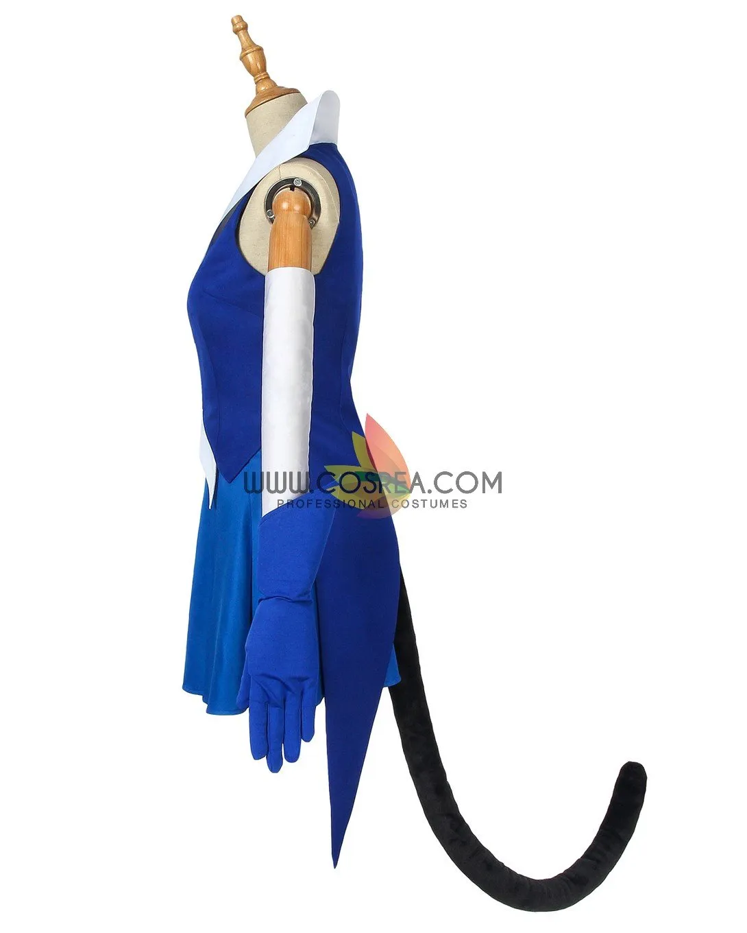 Pretty Cure Cure Cosmo Blue Cat Cosplay Costume