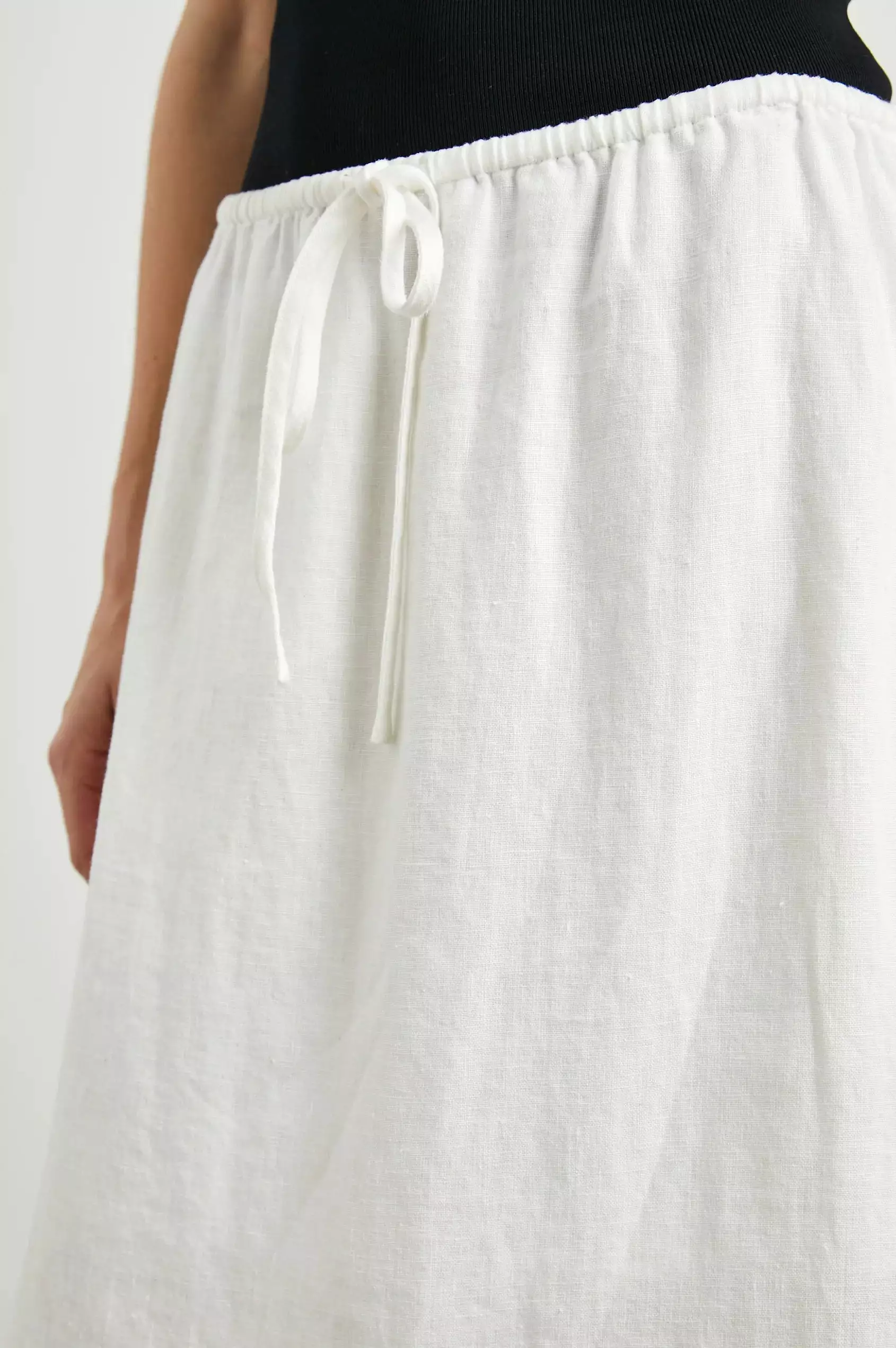 RAILS Monet Skirt White Eco